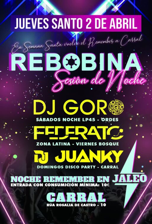 Rebobina Jaleo Carral Semana Santa